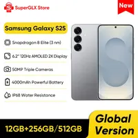 2025 New Samsung Galaxy S25 AI Smartphone Snapdragon 8 Elite 6.2"Dynamic 120Hz AMOLED 2X Screen 4000mAh Battery IP68 Samsung S25 1