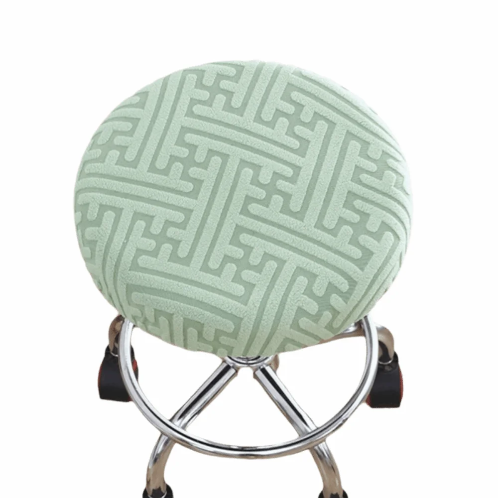 Easy Care Stretchable Bar Stool Cover - Soft, Skin-Friendly, Breathable, Dust-Proof Seat Protector