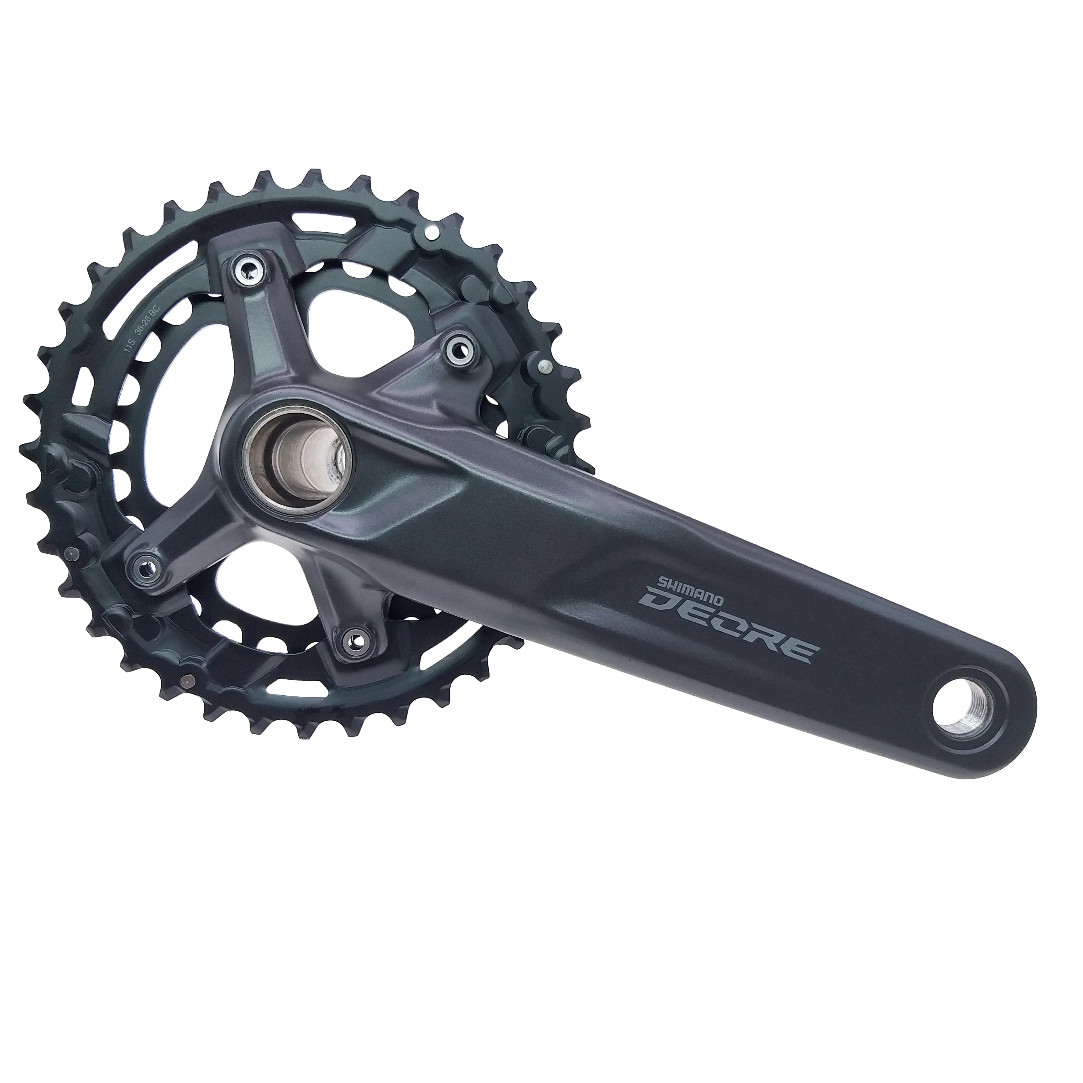 Shimano deore-2ピースのクランクセット,FC-M5100-2 mmチェーン