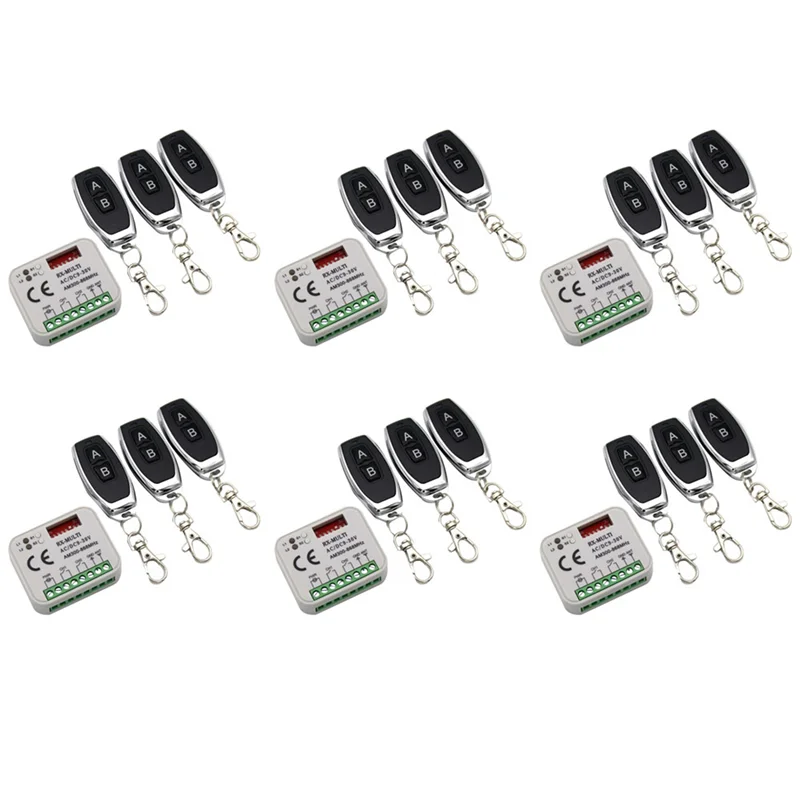 Receptor remoto para puerta de garaje 433 868MHz RX MULTI 300-900MHZ AC
