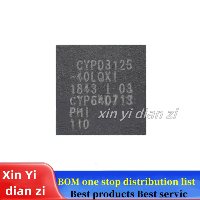 

1pcs/lot CYPD3125-40LQXI CYPD3125 QFN ic chips in stock