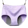 Women Panties Lace Patchwork Plus Size Seamless Leak Proof Menstrual Period Briefs for Daily Wear 3