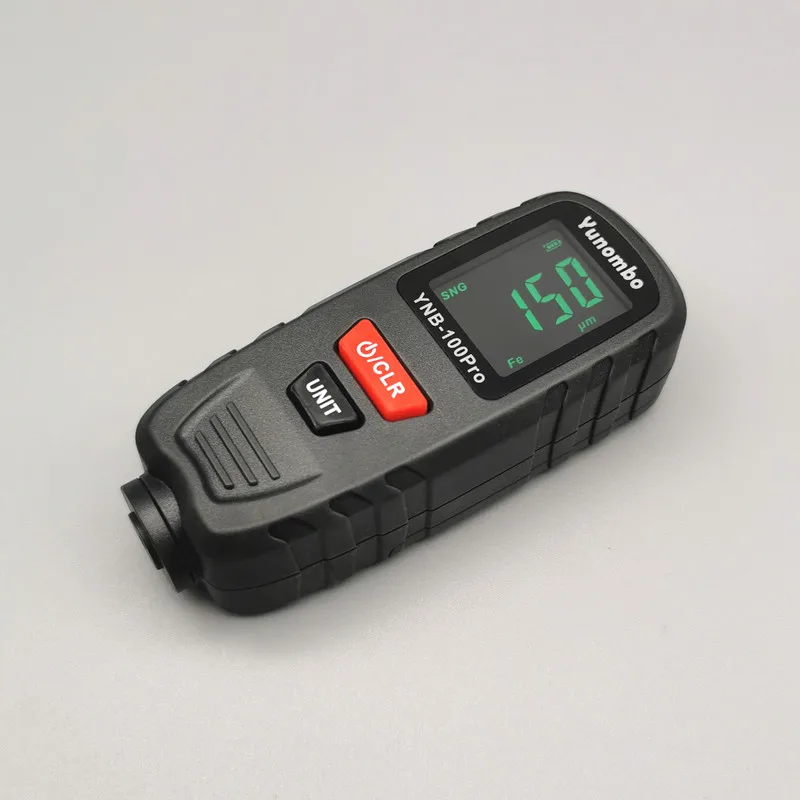 Yunombo YNB-100Pro Paint Coating Meter Thickness Gauge Car Paint Tester Mini Film