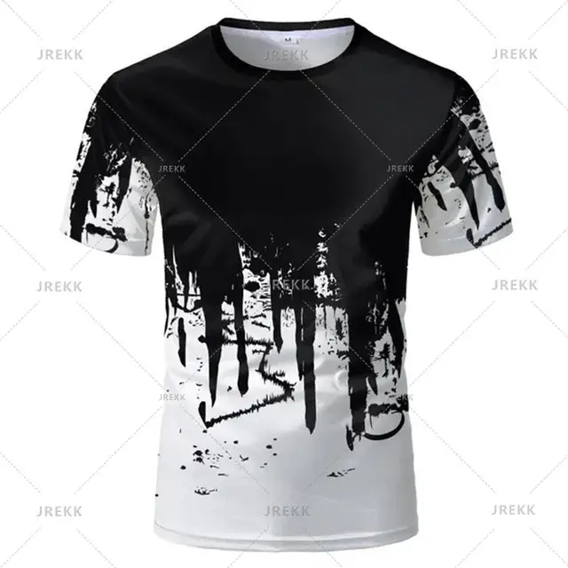Harajuku Fashion Graphic T Shirts Street Hip Pop White And