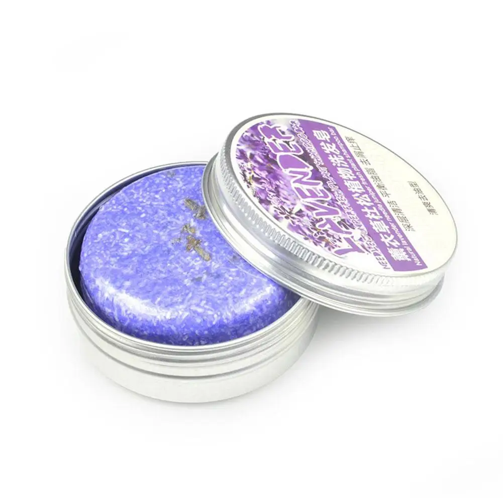 Description Picture 5 of itemPurple Shampoo Bar For Gray Hair, Natural Herbal Purple Rain Shampoo Bar Anti Itch Hair Loss Nourishing Hair Refreshing U7I7