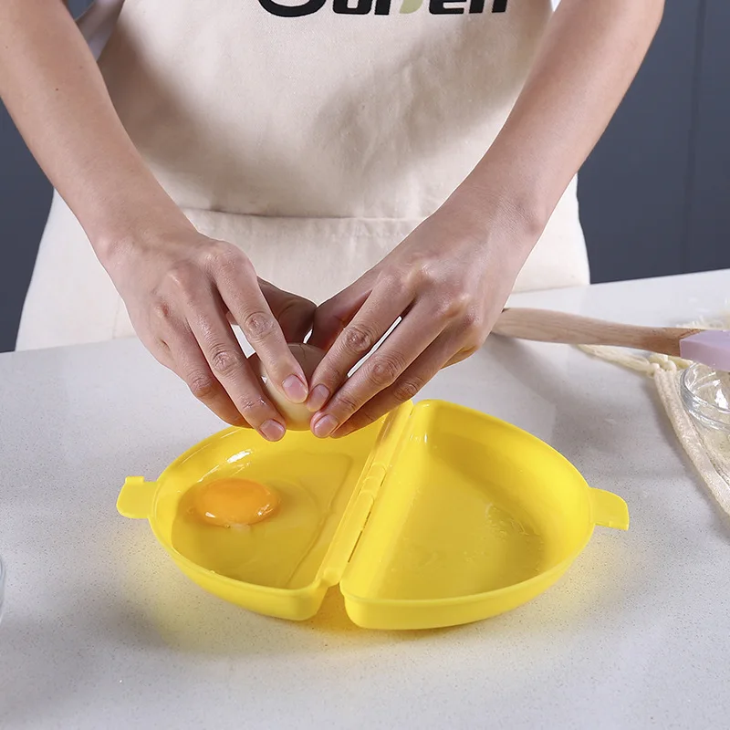 Plastic Microwave Omelette Mold for Cooking Eggs and Meat