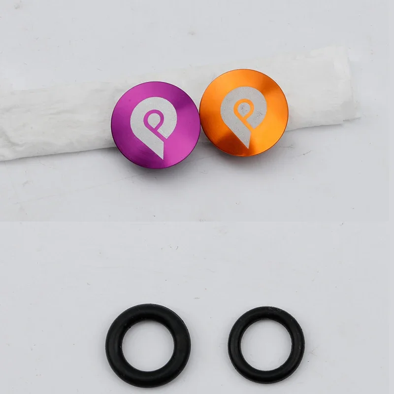 Litepro fahrrad aluminium legierung kurbel staub dichter stopfen hohl fahrrad rechts kompatibel m610 xt kurbel set abdeckungen kettenrad kappe – Detail 12