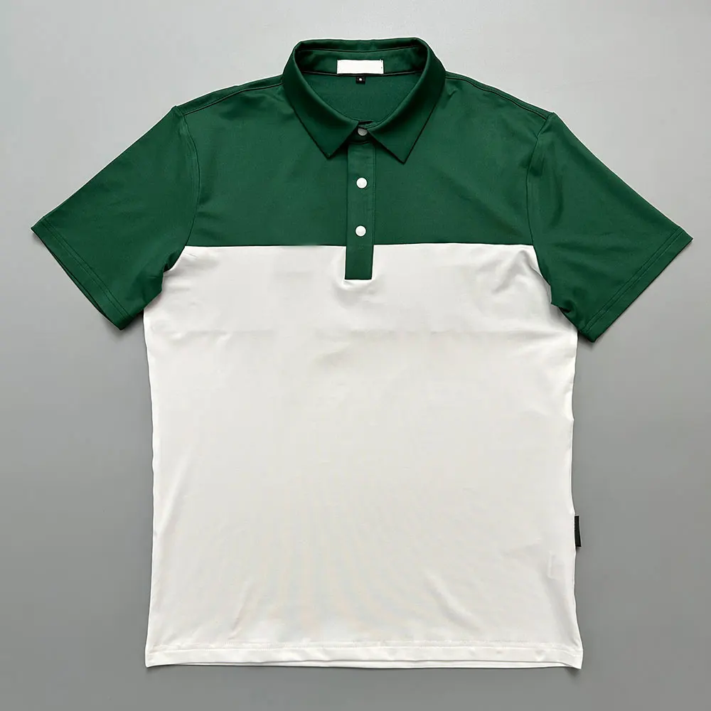 Men's Golf Short Sleeved T-shirt Comfortable Breathable Quick Drying