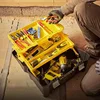Rigid Plastic Portable Hardware Storage Tool Box Multifunctional Industrial Grade Workshop Tools Packaging Household Parts Box 4
