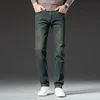 Sulee Premium Jeans Men's Autumn 2023 New Elastic High End Business Casual Old Vintage Straight Leg Jeans 2