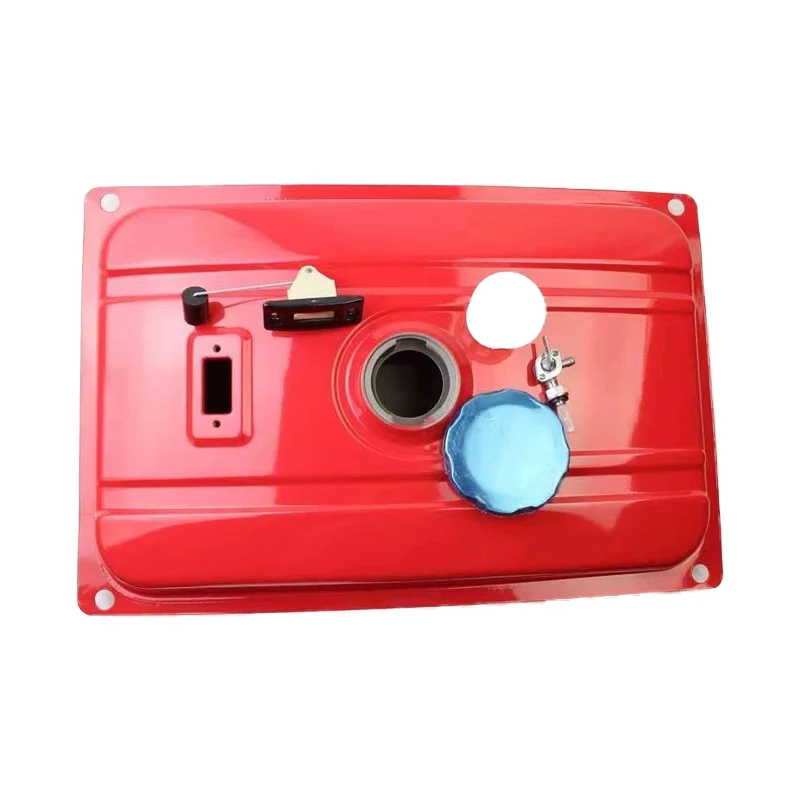 188F 5KW-8KW Gasoline Generator Accessories Fuel Tank Assembly Oil Switch Fuel Tank Cover Unit Red and Black