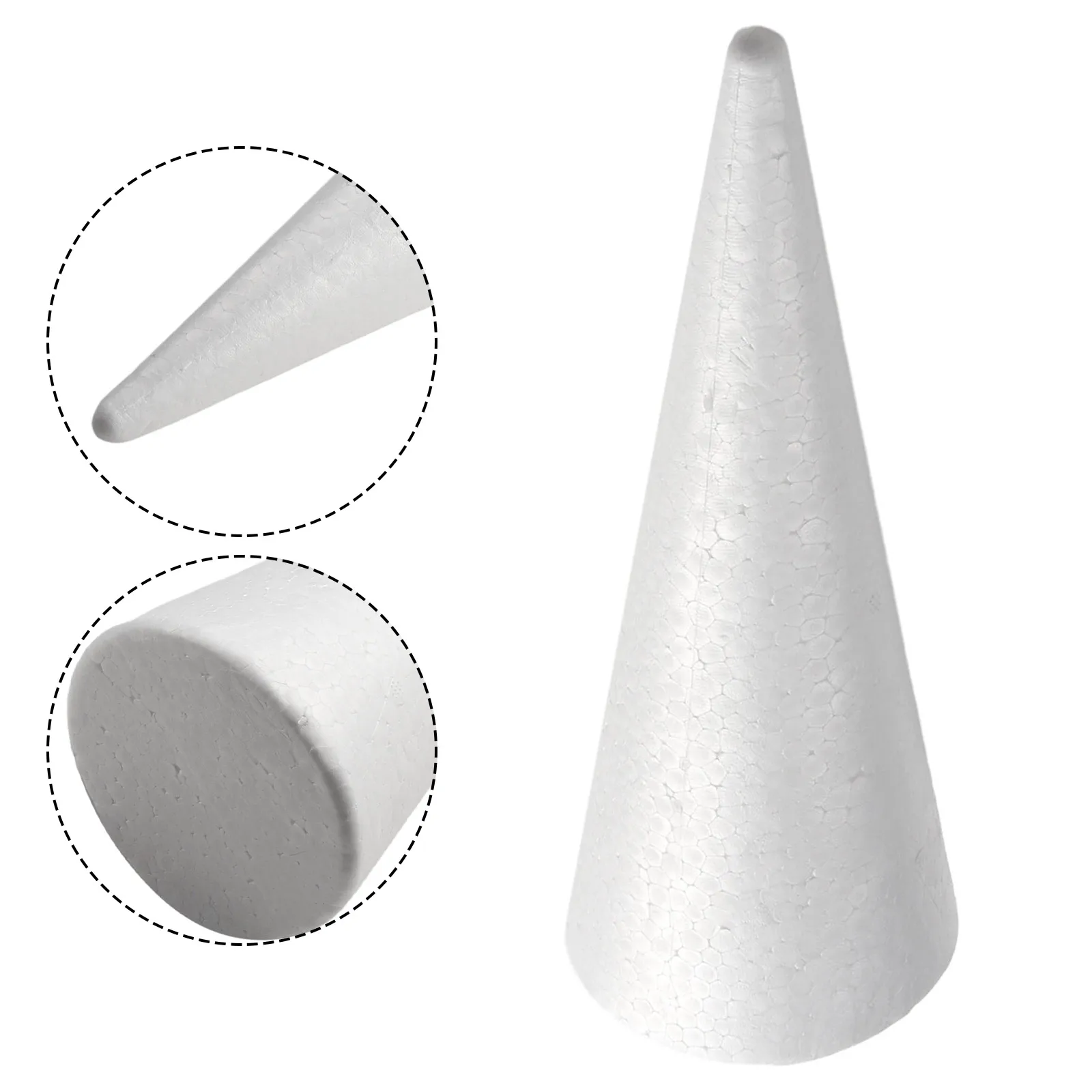 Solide Schaum DIY Kegel Kinder Handgemachte DIY Handwerk Kegel Zubehör Für Home Craft Feier Festival Party Polystyrol – Detail 16