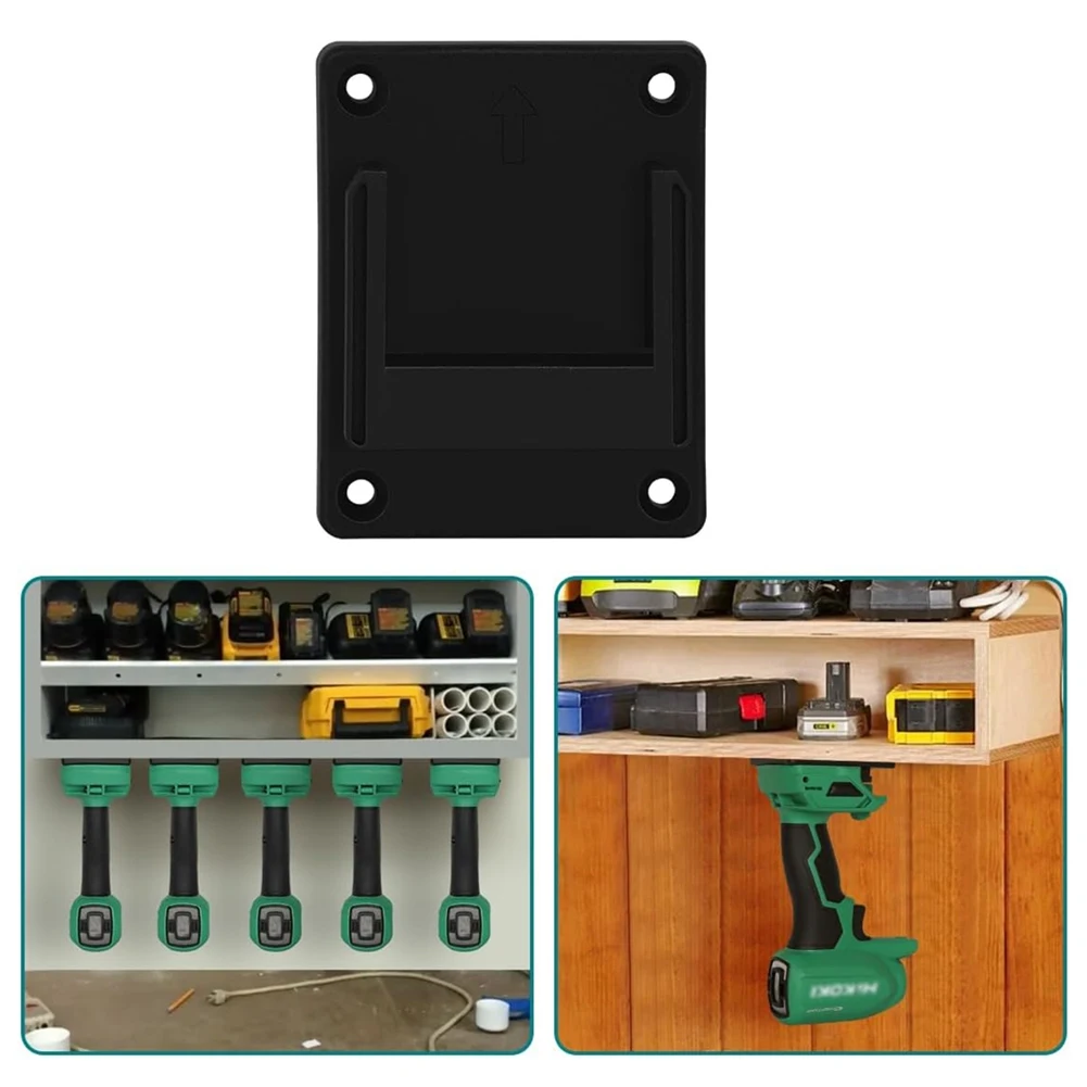 Hitachi Hikoki Metabo HPT용 벽걸이 거치대 도구 보관 랙 브래킷 고정 장치, 사용하기 쉬운 전동 공구 18V 36V