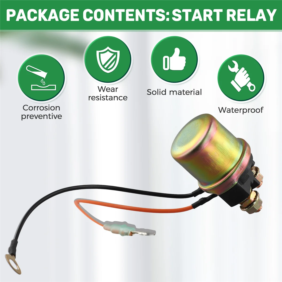 Starter Solenoid Relay for Yamaha WAVERUNNER 1981-2001 650 701 760 800 1100 1200