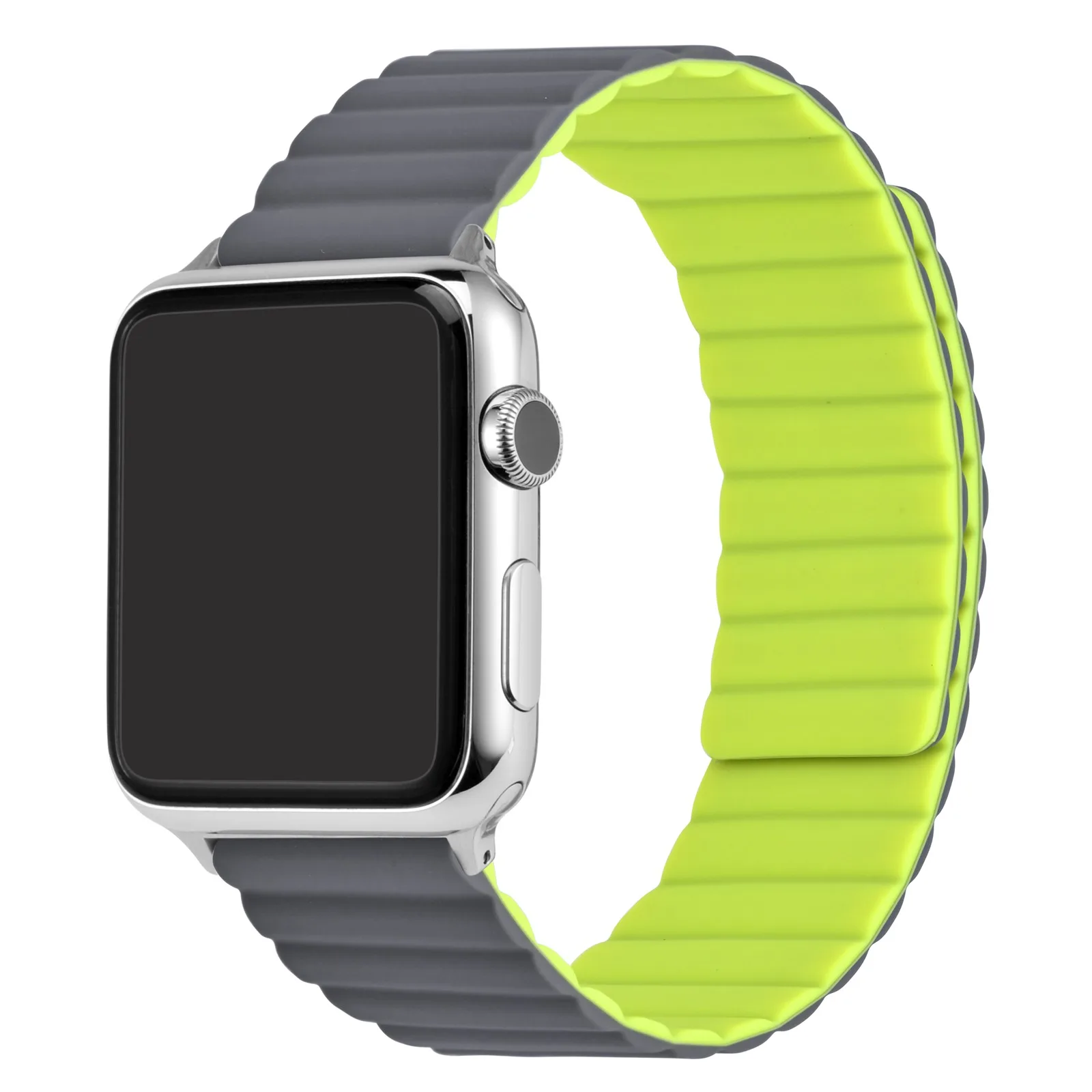Cinturino In Silicone Morbido Con Chiusura Magnetica, 14-22 Mm, Regolabile, Per Orologi Unisex, Impermeabile, Adatto A Polsi Da 145 A 210 Mm