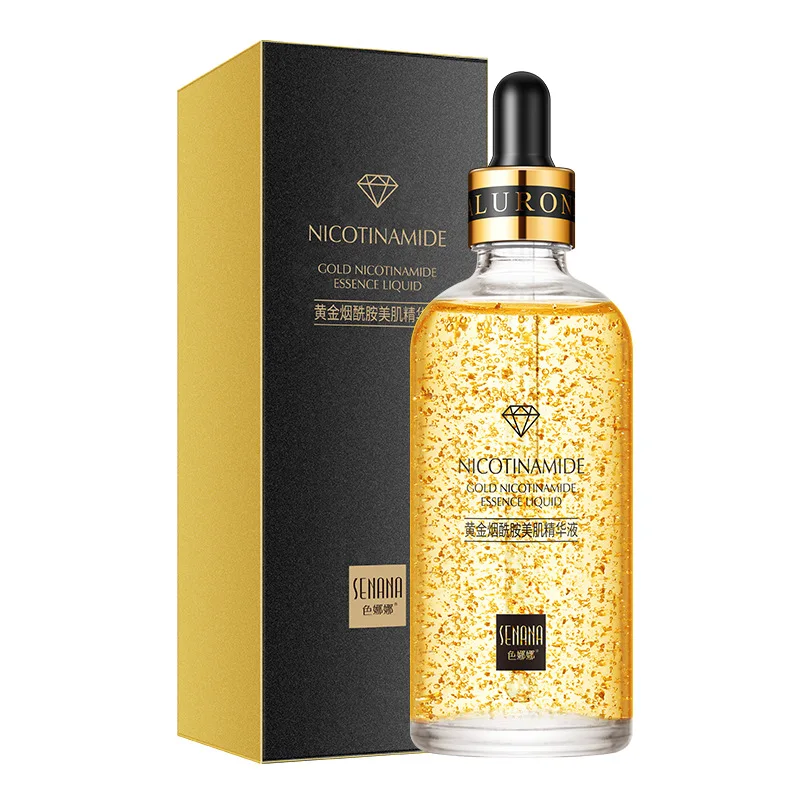 100ml Senana 24k Gold Nicotinamide Face Essence Serum for Skin Care 5