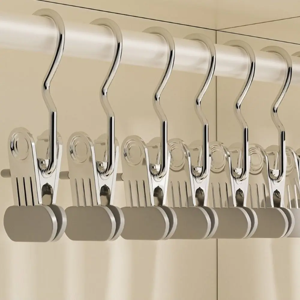40 mollette a pinza in acciaio INOX, gancio portatile per pantaloni, scarpe, asciugamani, calzini | Leroy Merlin