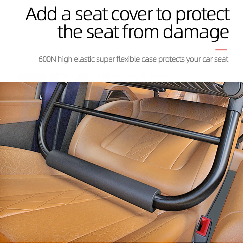 Automotive Universal Rear Seat Folding Travel Bed Co Pilot Rest Folding Bed Portable Car Rear Seat Car Travel