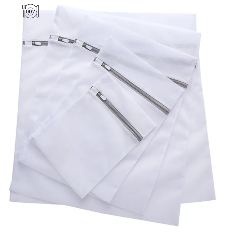 Zipper Mesh Laundry BagsTravel Foldable StorageOrganize Bag ClothingWashing Bags ForBlouse,Bra,Socks,Underwear,Lingerie 3