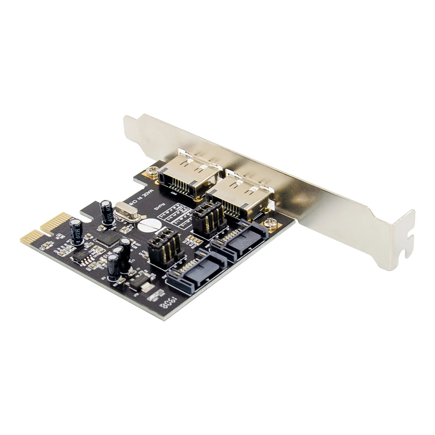 PCIE ESATA SATA III 확장 카드, PCI-E to SATA3.0, PCI-E 익스프레스 어댑터, ASM1061 칩, 6 Gb/S
