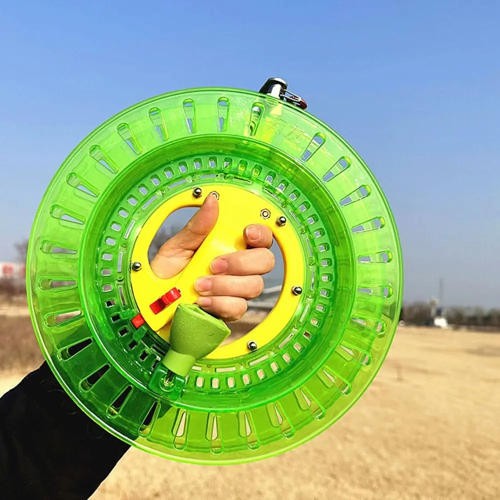 Kite Line Winder 18/20/22/26cm PET with Lock and String for Fying Kites