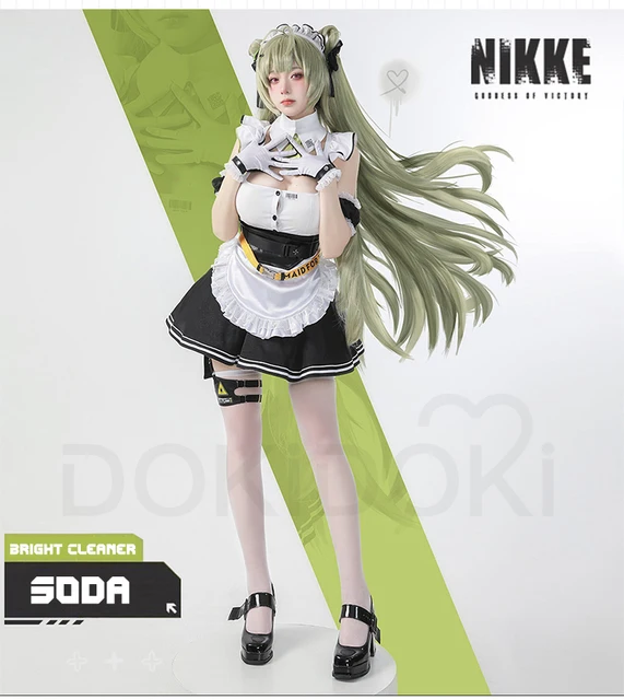 女性のためのウィグ付きソーダマスターコスプレコスチューム 女性のためのウィグ付きソーダマスターコスプレコスチューム
