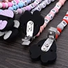 Customized Name Silicone Beads Baby Pacifier Chain Cartoon Dummy Nipple Holder Boy Girl Teether Teething Chain Nursing Chew Gift 6