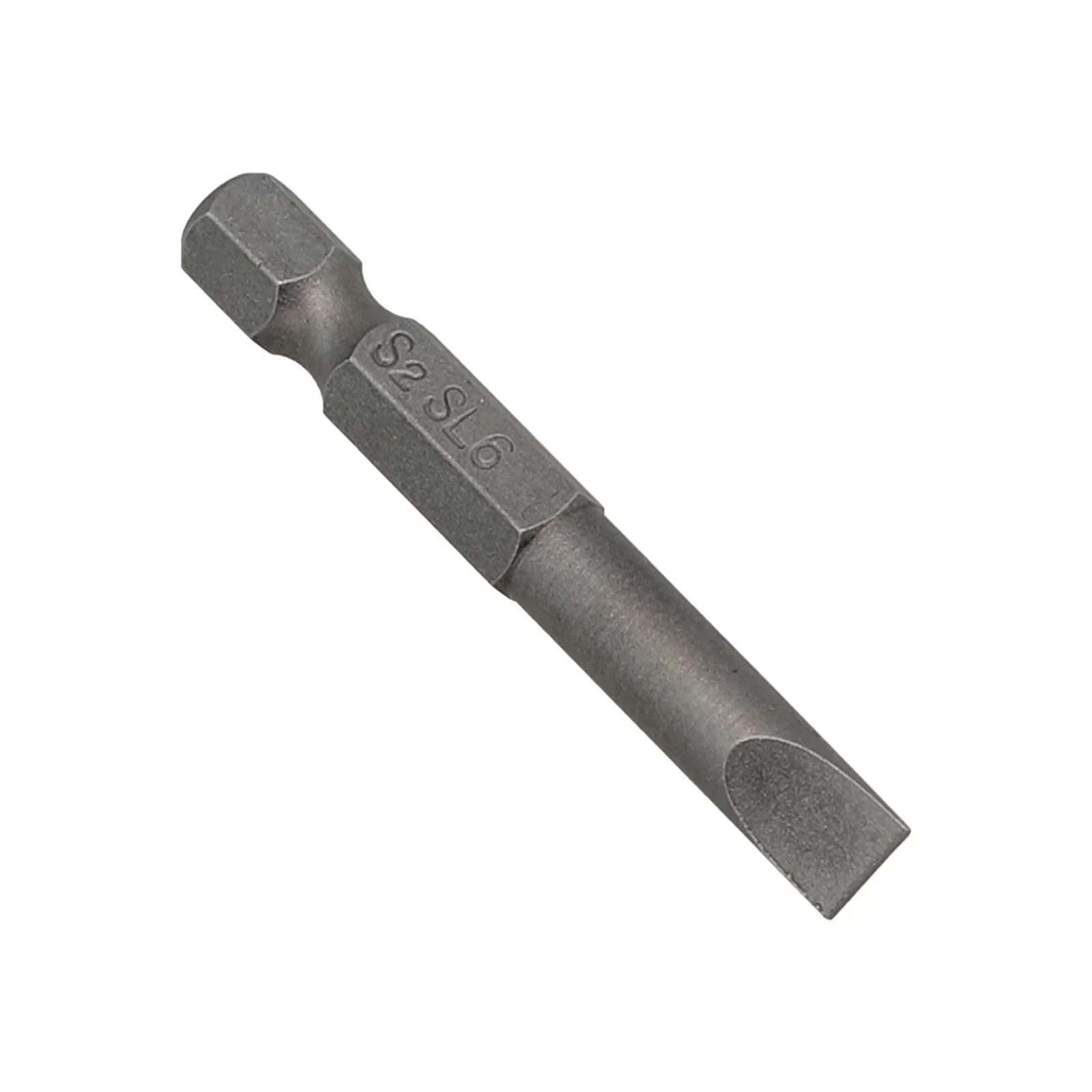 1pc 50mm Magnetic Screwdrivers Bit Flat Head Slotted Tip Electric Power Repair Hand Tools SL 2 2.5 3 4 5 6 Alloy Steel 2.0-6.0mm screwdriver set,magnetic screwdriver bits,magnetic screwdriver set,magnetic screwdriver bit set,screwdriver bit,magnetic screwdriver