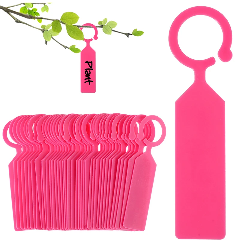 100pcs/set Plastic Labels Melon Fruit Tags Plants Sign Card Mark Labeling Tool 