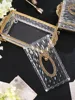Crystal Glass Tissue Box Golden Brass Transparent Paper Box Household Kitchen Storage Vintage Desktop Tissue Holder Accesorios 3