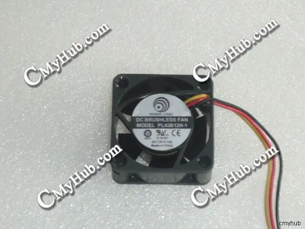 

Для Power Logic PL42B12H 1 DC12V 0.15A 4020 4 см 40 мм 40x40x20 мм 3pin строительный Вентилятор охлаждения модели PL42B12H 1