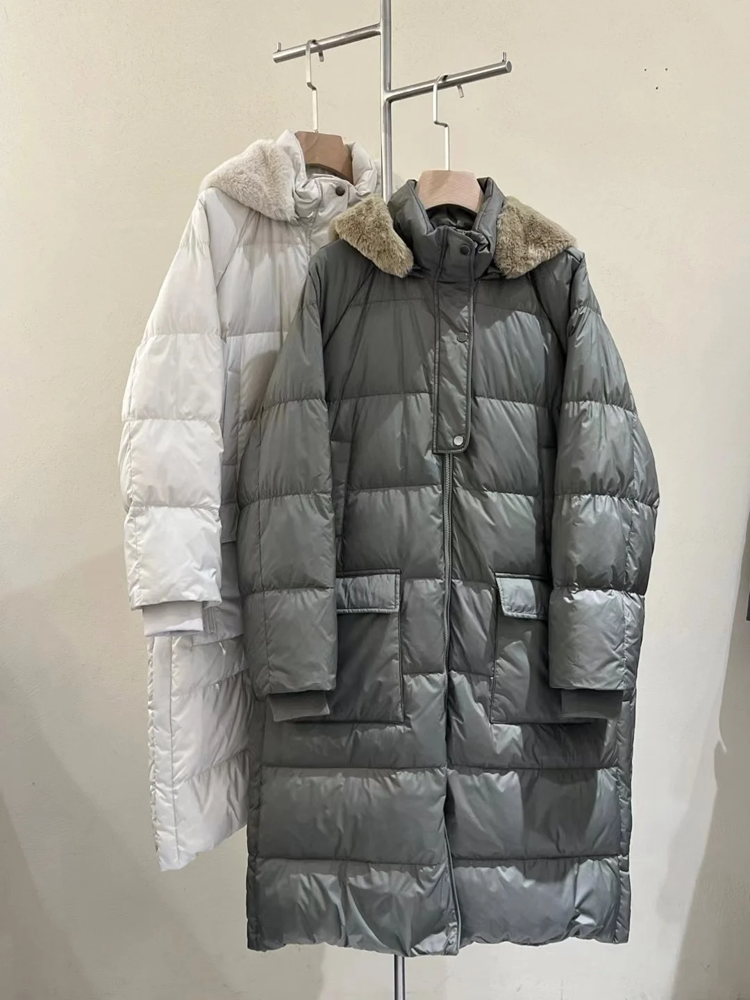 

2023 Women's Clothing high quality long down suit Winter New 15