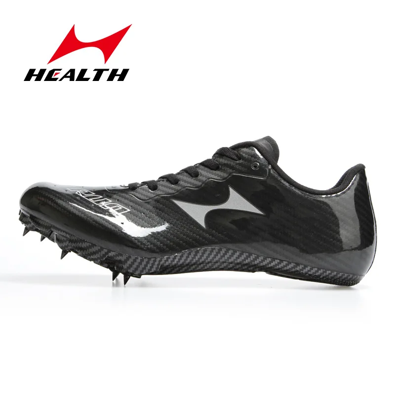 Health Breathable Men Track Field 100 400 Meter Light Sprint Spikes Professional Full-length Nail KM Running Sneakers running spikes,athletic running shoes