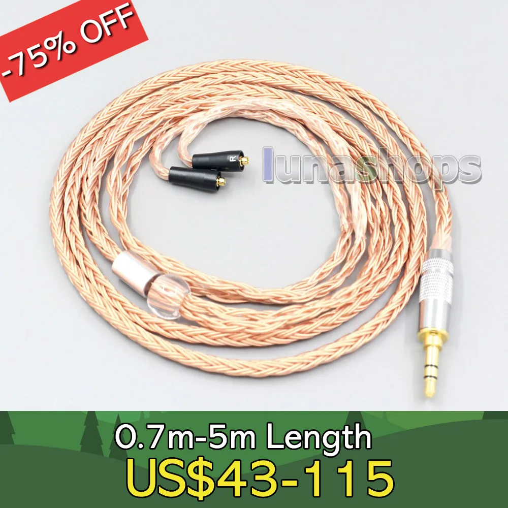 Equilibrato 16 Core 99% 7N Occ Cavo Del Trasduttore Auricolare Per Westone W40 W50 W60 Um10 Um20 Um30 Um40 Um50 Pro Ln007021