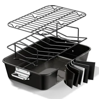 Nonstick Turkey Roaster Pan 1