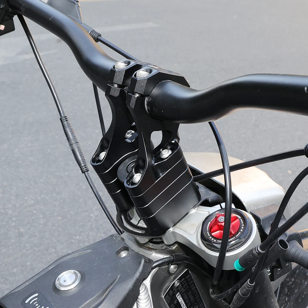 CNC-Lenkererhöhungshalterung für Surron, Halterung für Sur-Ron Light Bee X S L1E, für Talaria Sting MX3 MX4 Elektrofahrrad – Detail 3