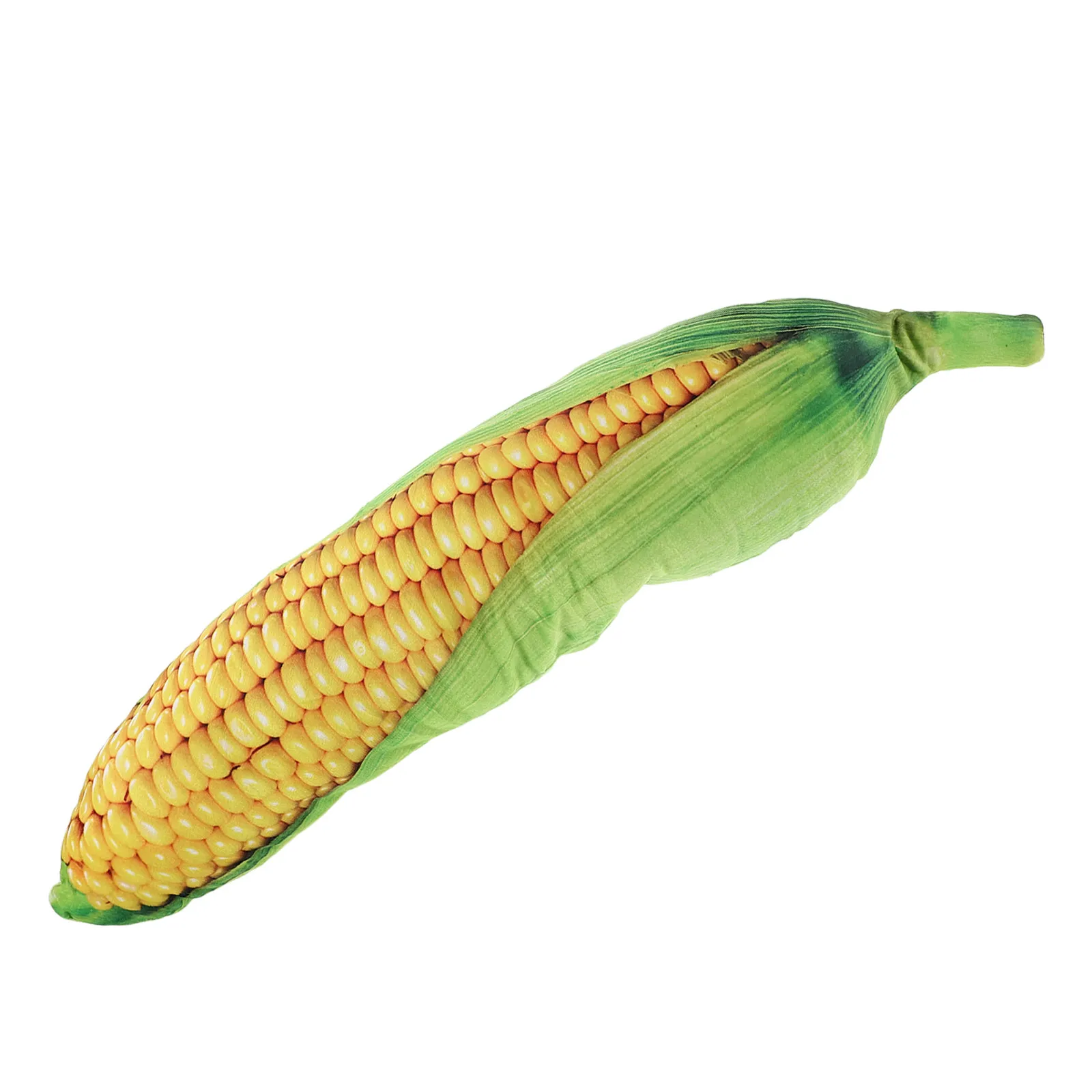옥수수 모양 인공 야채 베개 27.6cm 부드러운 봉제 음식 쿠션 소파 침대 거실 집 귀여운 장 옥수수 쿠션