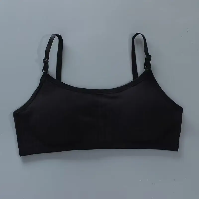 Girls' Tank Top Underwear Strap Student Cotton Bra Children's 10 Girls' 14 Year Old Summer Comfort Sports Training Bra 1/2/3PC sports bra,training bra,cotton bra