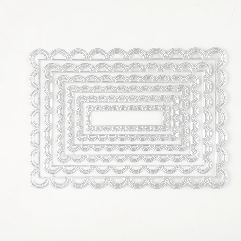 보투투유 메탈 커팅 다이 5.4x3.6/in DIY 카드 스크랩북 다이어리 장식 엠보싱 템플릿 핸드메이드 2026 신제품