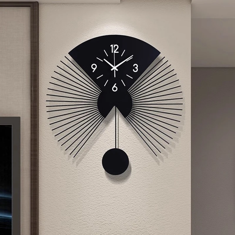 

Modern Stylish Wall Watch Silent Living Room Nordic Bedroom Big Size Wall Clock Luxury Reloj De Pared Grande Wall Decoration