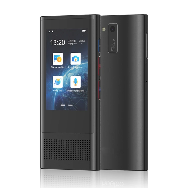 비즈니스 여행용 스마트 음성 번역기, Z6 4G 버전, 3.1 인치 스크린, 1GB + 16GB 지지대, 138 개 언어 간 번역
