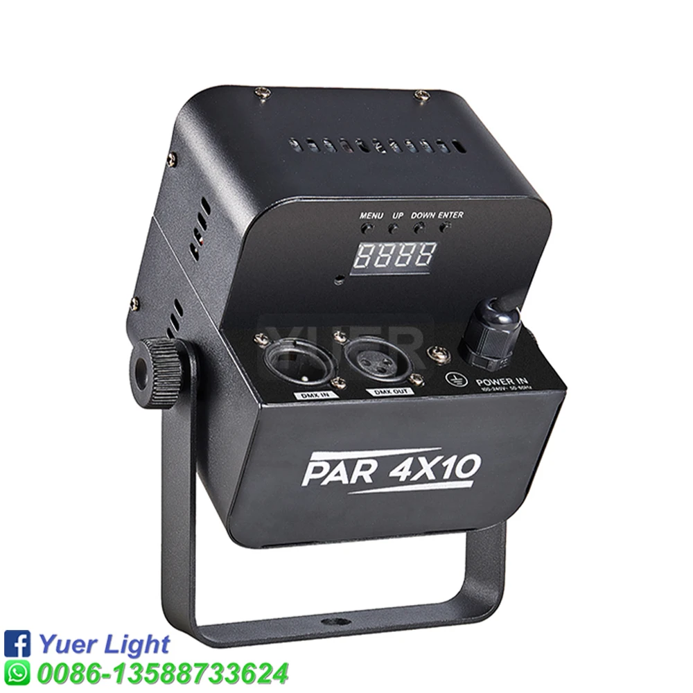     ̴ ˷̴  4X10W LED RGBW    ȿ  DMX512 4/8CH DJ   Ƽ