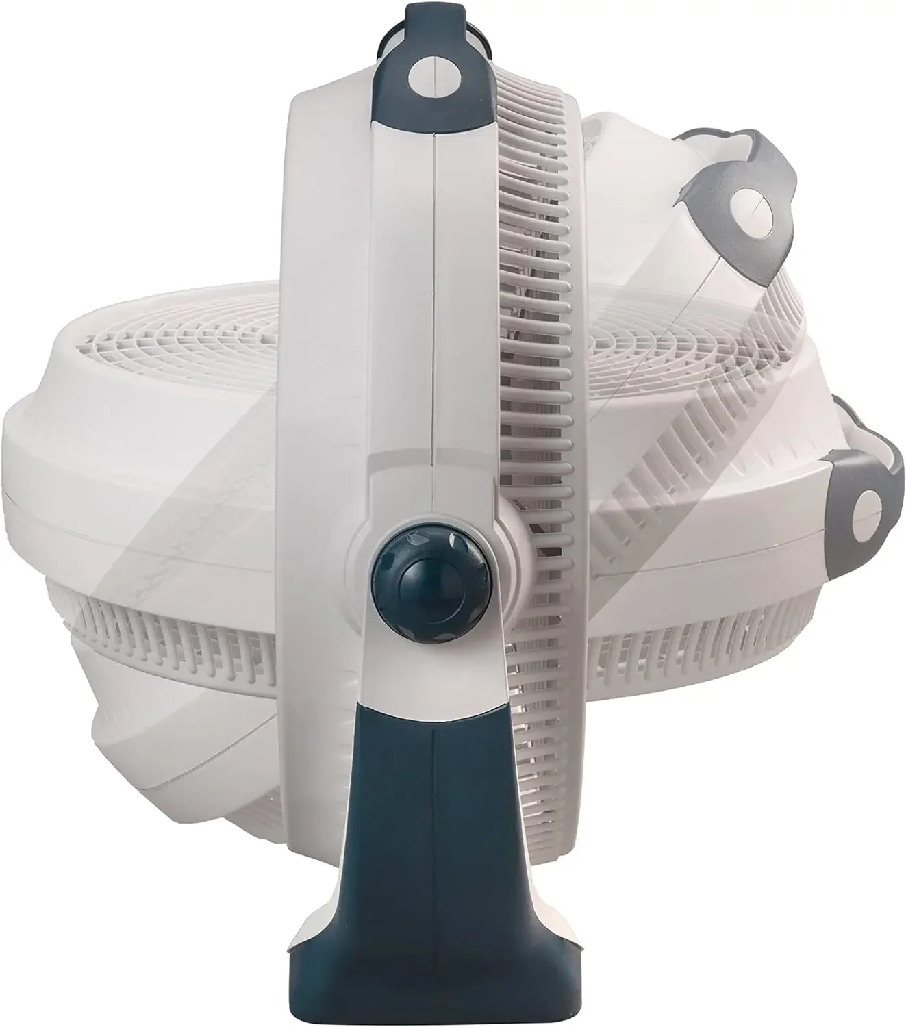 NEW Wind Machine Air Circulator Floor Fan, 3 Speeds, Pivoting Head for Large Spaces, 20", 3300, White 3
