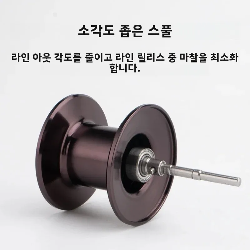 Huidiao 7.1:1 베이트릴 15단계 마그네틱 브레이크 로우 프로파일 캐스팅 릴 10KG 드랙(클리커 포함) 모든 용도 낚시용