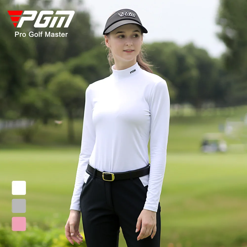 PGM Women&rsquo;s Autumn/Winter Slim Fit Underlay Golf Clothing Warm Long Sleeve T-shirt women golf clothing