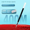 M&G 12pcs Quick Drying Gel Pen Refills 0.5mm Black Push Action Bullet Point Signature Pen Refill Superior Series Refills 6