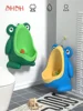 Cute Frog Children Toilet Potty Training Urinal Kids Toddler Pee Trainer for Boys Bathroom with Funny Aiming Target Baby Toilet 3