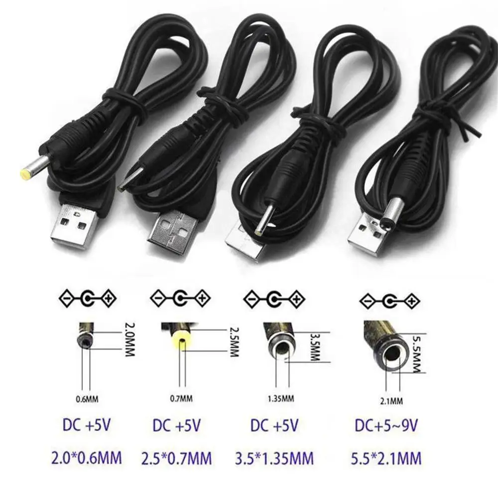 

Порт для 2,0 2,5 3,5 5V DC Barrel Jack кабель питания соединитель 4,0 5,5