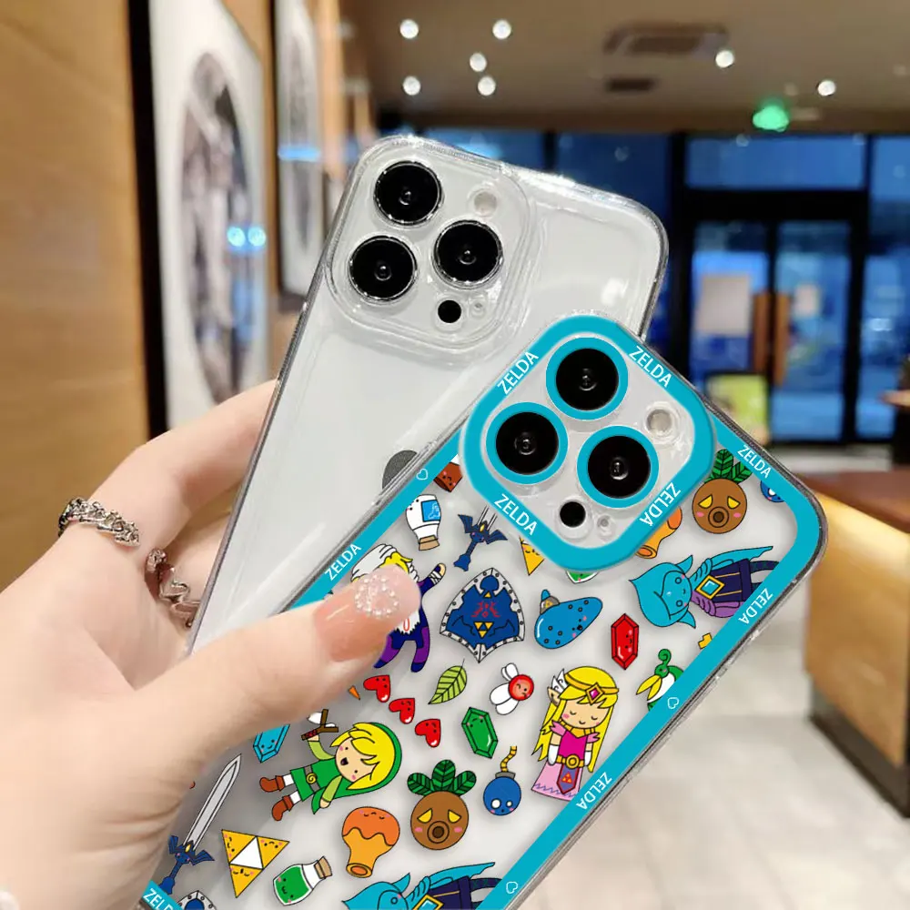 Clear Cartoon Legend Phone Case