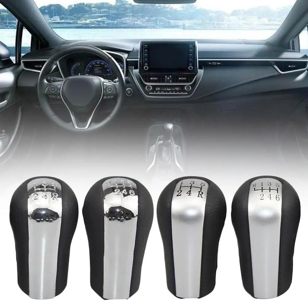 

MT 5 6 Speed Car Gear Head Shift Knob Handball for Toyota Aygo Verso Avensis VITZ Accessories S8A2